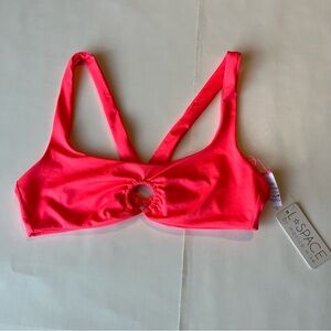 lspace pink bikini top